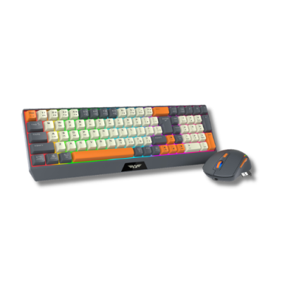Armaggeddon MM-852R Duo Stealth Tri-Mode Wireless Membrane Keyboard and Mouse Combo